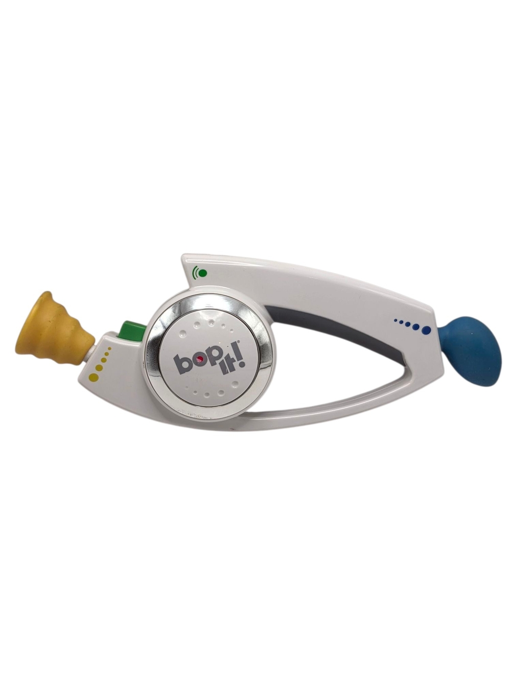 Hasbro Bop It! Handheld Game - White with Yellow and Blue Accents